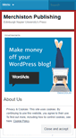 Mobile Screenshot of merchistonpublishing.com